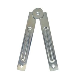 Pack 4 bisagras compas caballete
