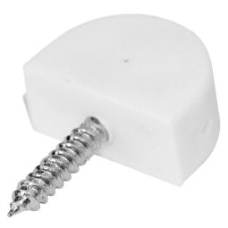 Portaestantes mediano blanco 10 uds
