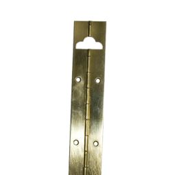Bisagra piano 32 x 480 mm latonada