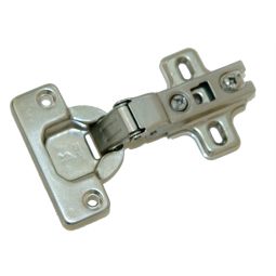Pack 2 bisagras cazoleta ø 26 mm acodada
