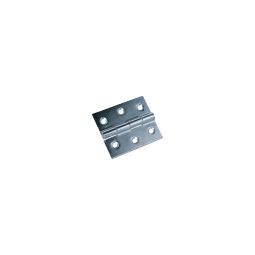Bisagra de doble hoja zincada 60x50mm
