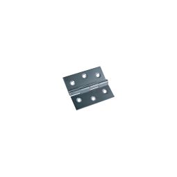 Bisagra de doble hoja zincada 70x60mm