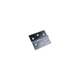 Bisagra de doble hoja zincada 80x70mm