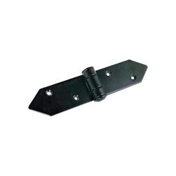 Bisagra apaisada negra 40x100x4mm