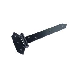 Bisagra en T negra 40x300x4mm