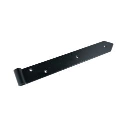 Brazo Golfo liso negro 300mm