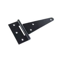 Bisagra en T ligera negra 130x2mm