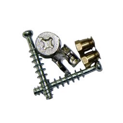 Enganche excéntrico aglomerado 16mm MD 10uds