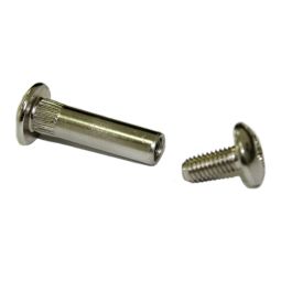 Tornillos de ensamblar con tuerca D8-40mm 12uds