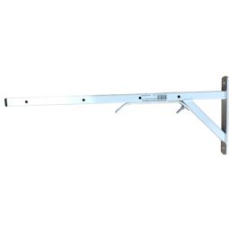 Soporte de tendedero de pared blanco