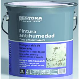 Pintura antihumedad blanco 4 L