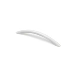 Tirador curvo zamak blanco 128 mm
