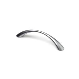 Tirador metal cromo mate 128 mm  169