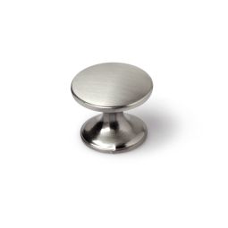 Pomo metal níquel satinado ø 22 mm 756