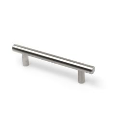 Tirador metal níquel satinado 96 mm 891