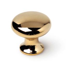 Pack 6 pomos zamak 25 mm 760 oro viejo