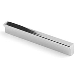 Pack 5 tiradores 96 mm aluminio brillo