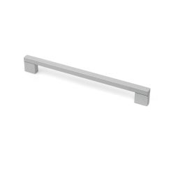 Tirador recto/fino aluminio anodizado 192 mm
