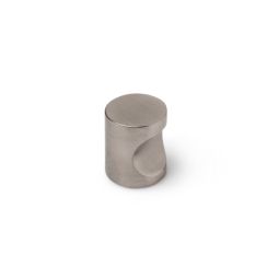 Pomo metal uñero ø 18 mm níquel satinado