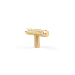 Pomo aluminio oro mate 48x12x31mm