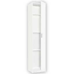 Armario multiusos blanco 180x37x37 cm