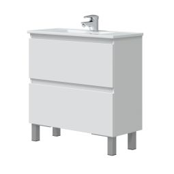Mueble de baño Thea color blanco 80x36cm
