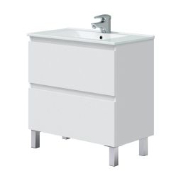 Mueble de baño Thea color blanco 80x45cm