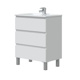 Mueble de baño Thea color blanco 70x45cm