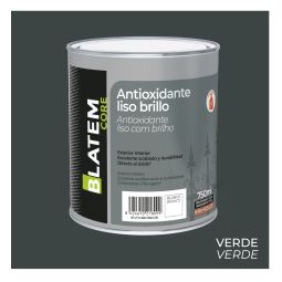 Esmalte antioxidante sintético liso brillo verde 750ml Blatem Core