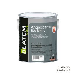 Esmalte antioxidante sintético liso brillo blanco 2,5L Blatem Core