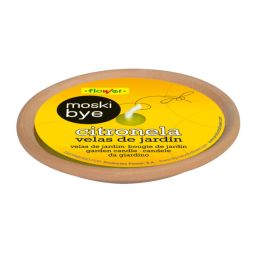 Vela plato  citronela d18cm