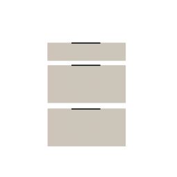 Frente de cajón PREMIUM Cashemire Mate 13,8x60cm + 3 x 27,8x60cm