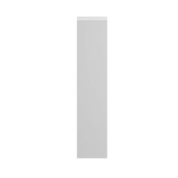 Puerta rinconero alto cocina Star tirador blanco blanco Brillo 90 x 25 cm