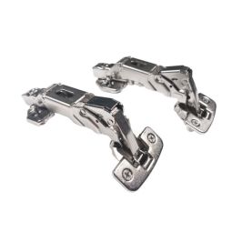 Pack 2 bisagras 165º amortiguadas para puerta cocina