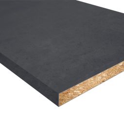 Encimera laminada efecto antracita 260 cm