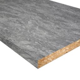 Encimera laminada efecto mármol evora 260 cm