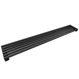Rejilla horno 10x60 cm negro