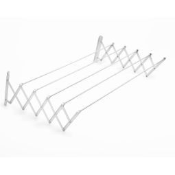 Tendedero extensible blanco 1,6 m