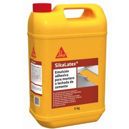 Emulsión adhesiva para mortero y lechada de cemento SikaLatex 5Kg