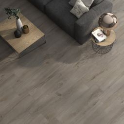Suelo porcelánico gran formato madera roble 23x120cm C2 Ja Zarautz