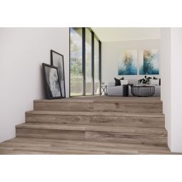 Peldaño porcelánico Jano Zarautz Roble 32x120cm 2 unidades