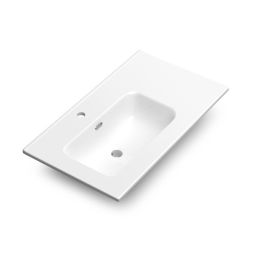 Lavabo cerámico Turín 60+20cm izquierda