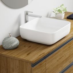 Encimera de baño line roble 90x46 cm