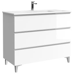 Mueble de baño Eyra color blanco 100cm