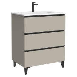 Mueble de baño Eyra color moka mate 70cm