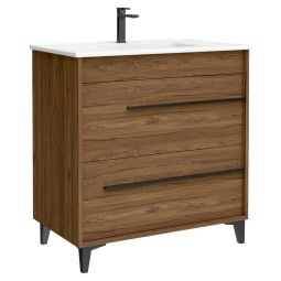 Mueble Tyra color nogal 80cm