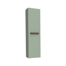 Mueble de baño auxiliar Nilsa color verde hoja 140x35x32cm