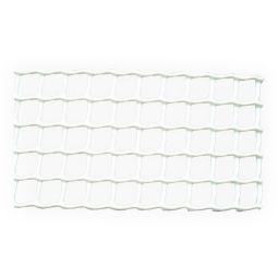 Malla plástico blanco hueco 10x10 mm 1x5 m