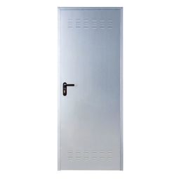 Puerta multiusos con rejilla derecha 210x80cm