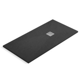 Plato ducha Gel Coat Piro antracita 140x70cm